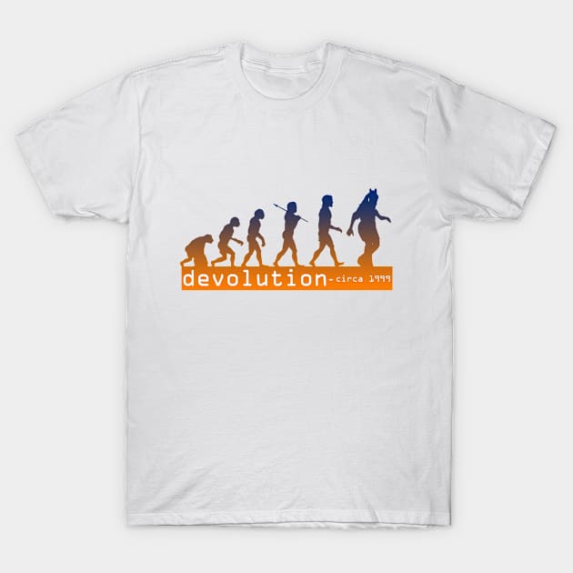 Devolution T-Shirt by canofworms